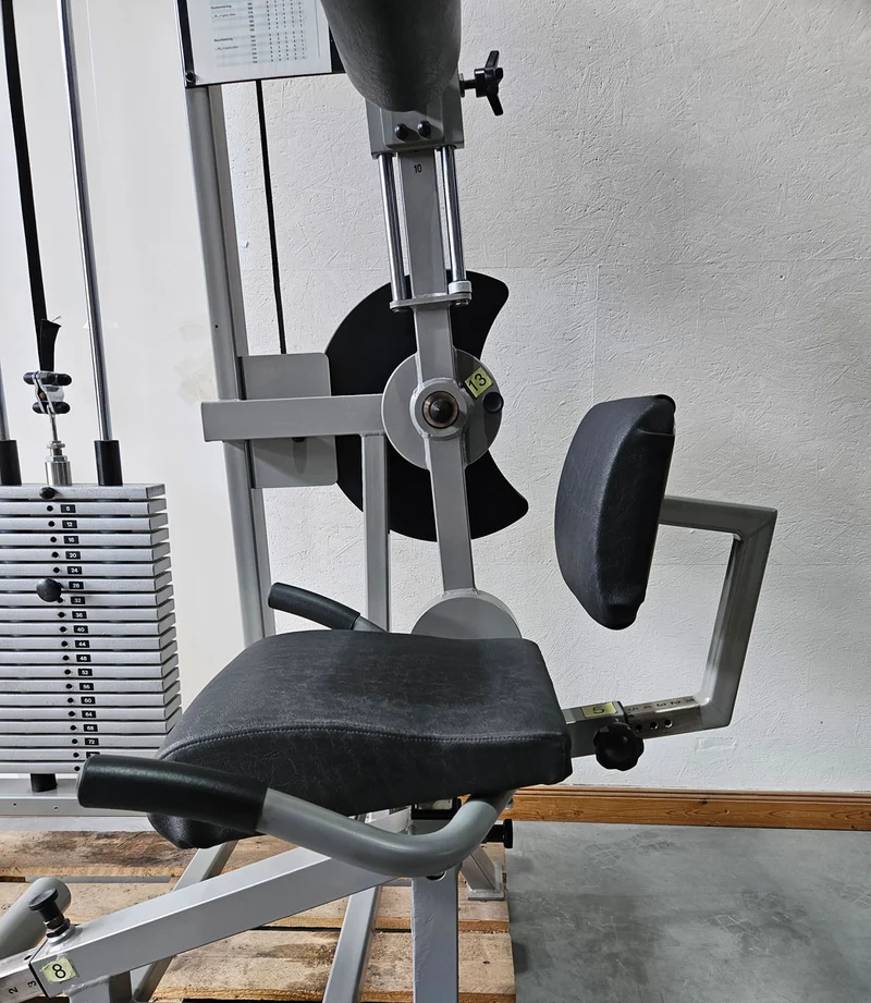 RMA Bauch / Rücken Kombigerät 2 in 1, Abs and lower Back, Silber, gebraucht - überholter Zustand