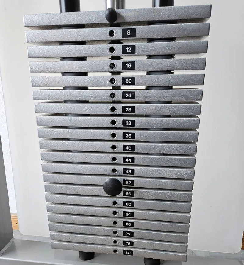 RMA Bauch / Rücken Kombigerät 2 in 1, Abs and lower Back, Silber, gebraucht - überholter Zustand