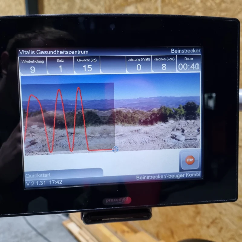 Proxomed 6 medizinische Kombi-Kraftgeräte - Chipkartengesteuert, Smart Displays, Compass Serie, Medizinzulassung MPG, gebraucht - überholter Zustand