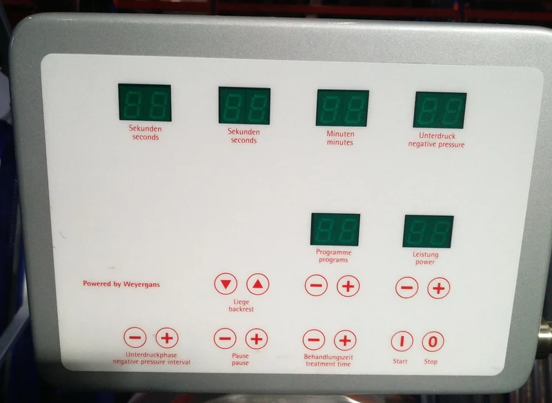 Vacufit Gefäßtraining, Polsterfarbe Braun, - gebraucht