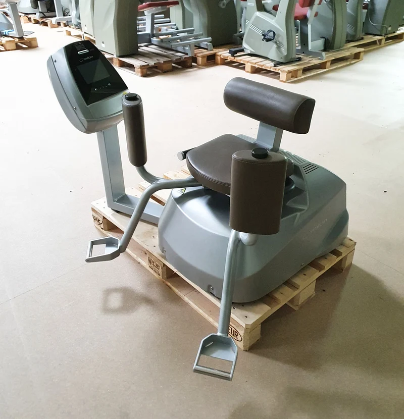 Milon Premium Adduktoren - Abduktorenmaschinen, Hip Abductor and Adductor, 2 Geräte im Set, Gehäuse Aluminium gebürstet, gebraucht - überholter Zustand