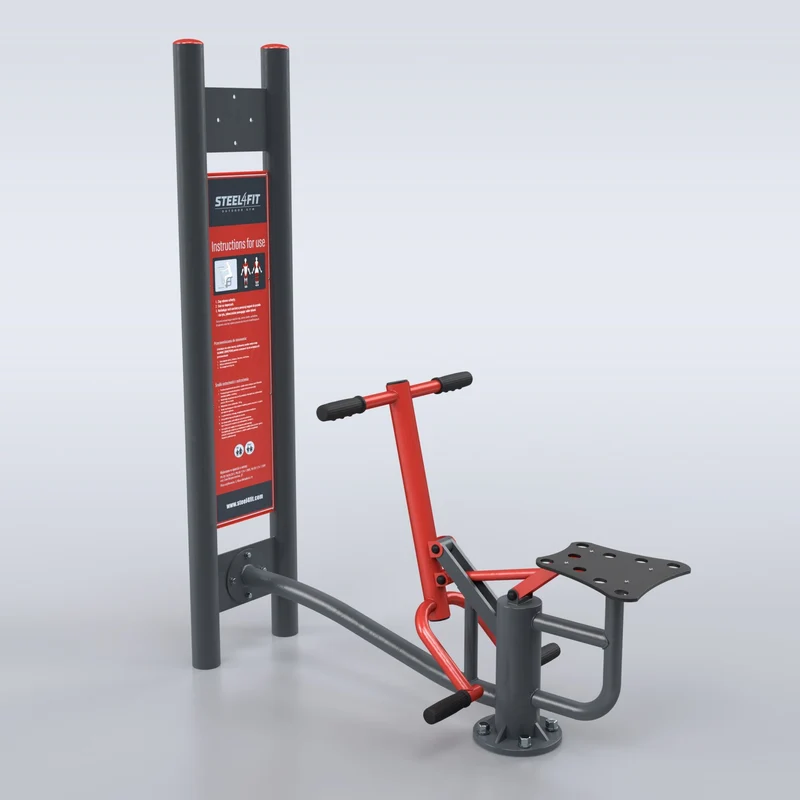 TRAINER Outdoor "4 Outdoor Gym Stations" Rider