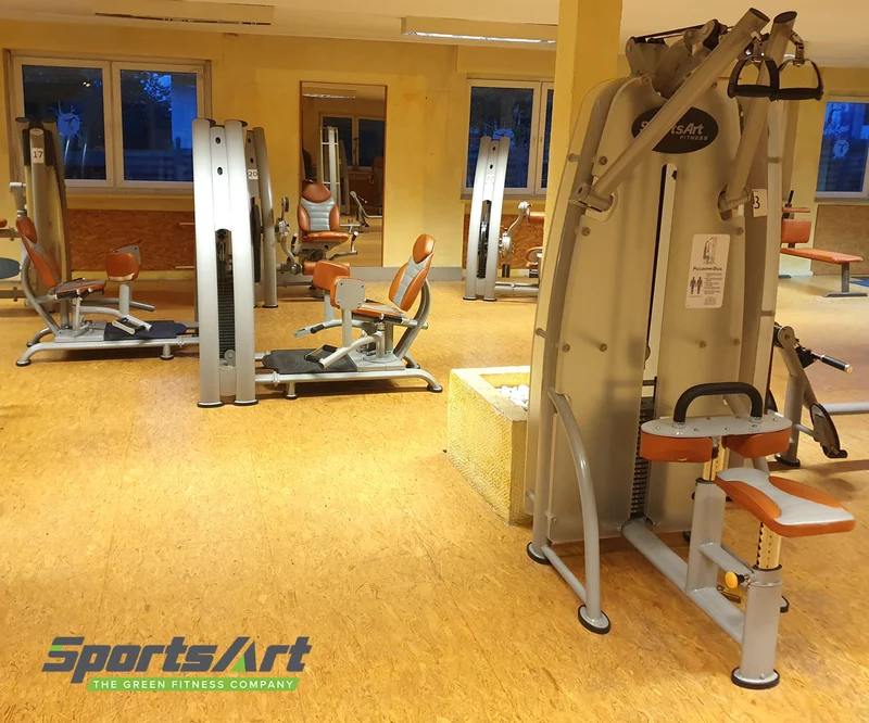 SportsArt Kraftgerätepark - 20 Kraftgeräte im Set, Status Serie, gebraucht, überholter Zustand