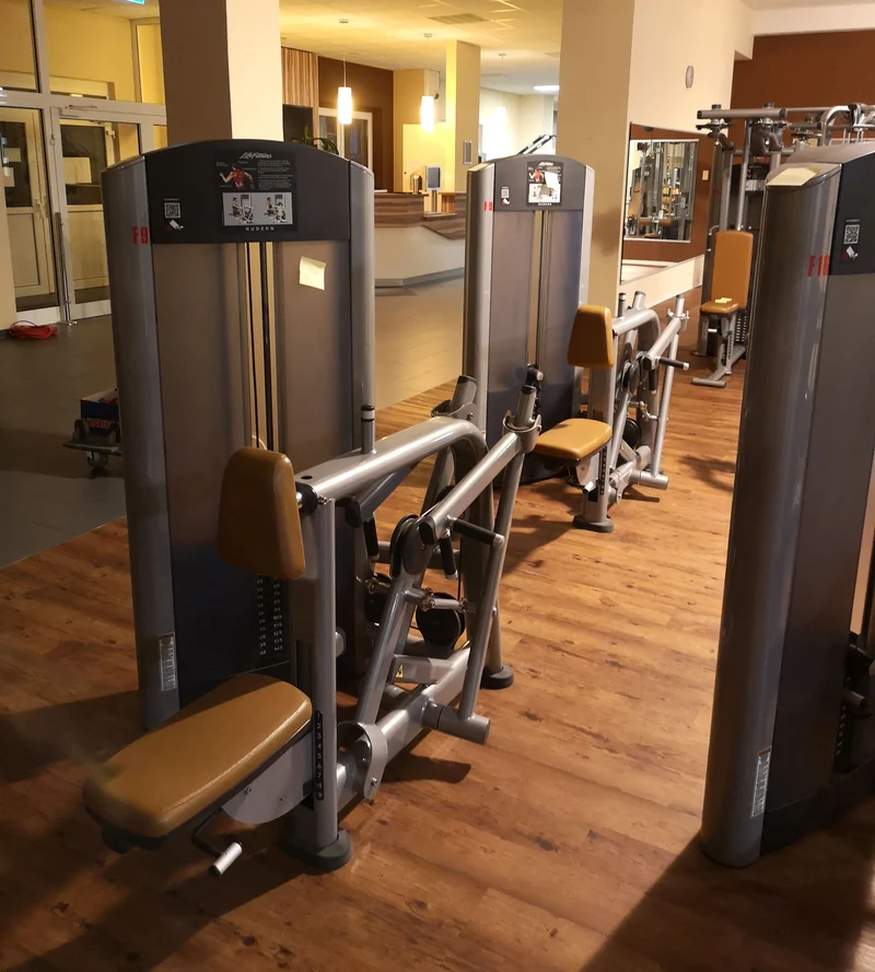 Life Fitness & Hammer Strength - 93 Fitnessgeräte - Kraftgeräte, Cardiogeräte, Plate loaded Geräte, Bänke etc - komplettes Fitnessstudio - gebraucht - TOP Zustand