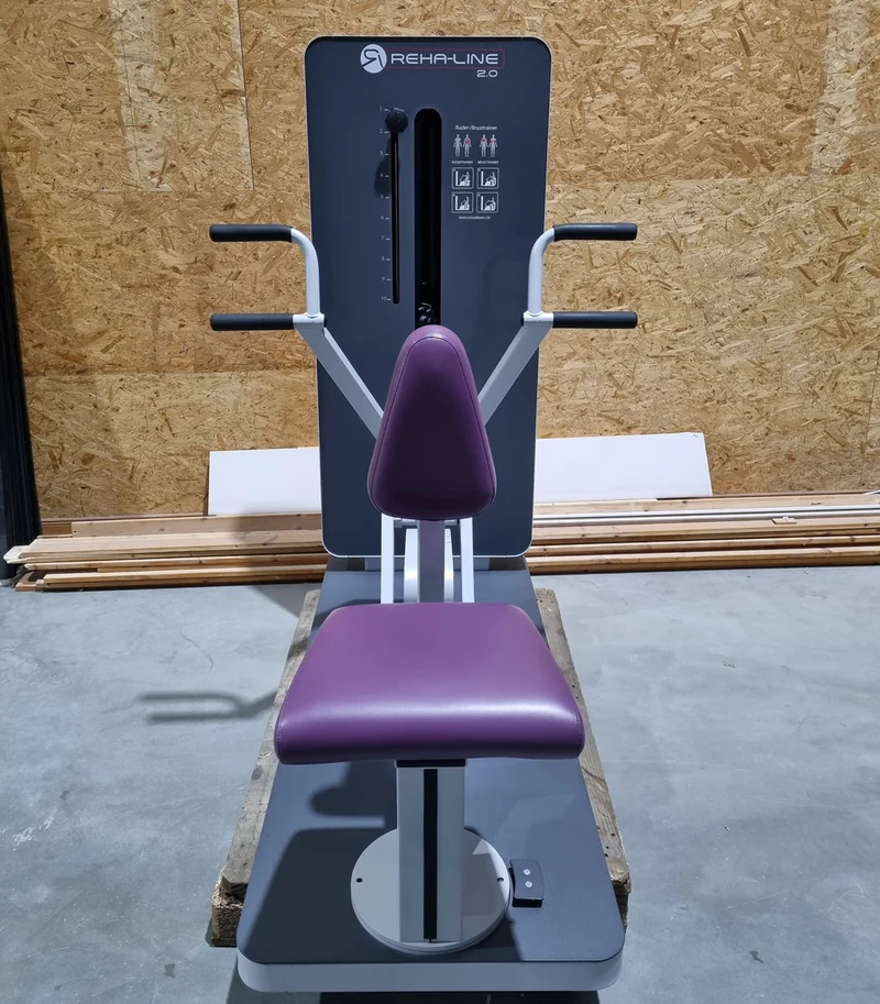 SVG Rudern u. Brusttrainer, Reha-Line 2.0, MPG, MTT, 2 in 1 Kombimaschine - Row und Bankdrücken, gebraucht - überholter Zustand