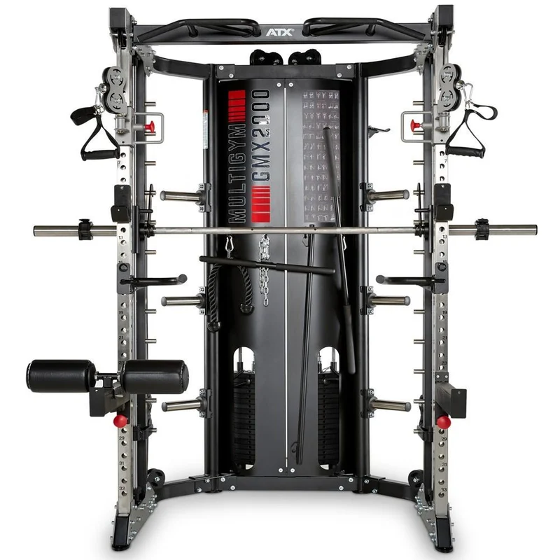 ATX Multigym GMX-2000 mit 2 x 90 KG Steckgewichten und Beinpresse