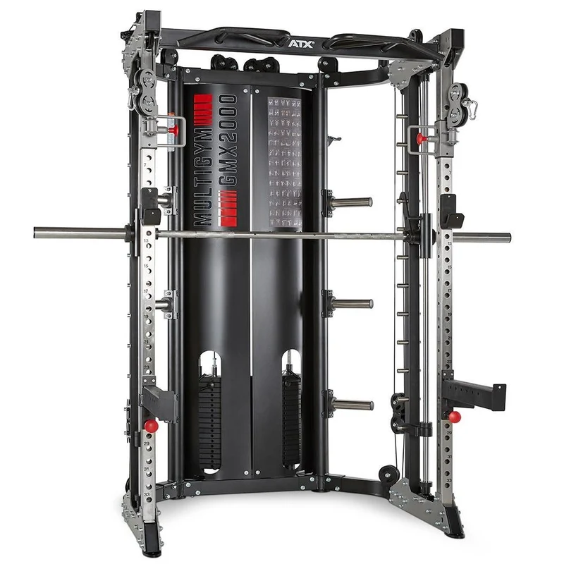ATX Multigym GMX-2000 mit 2 x 90 KG Steckgewichten und Beinpresse