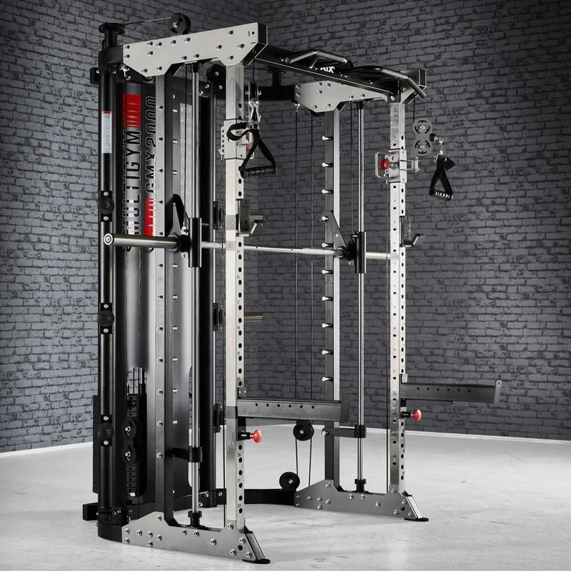 ATX Multigym GMX-2000 mit 2 x 90 KG Steckgewichten und Beinpresse