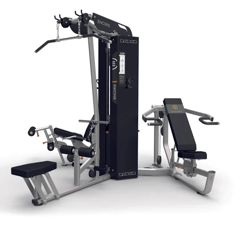 Impulse Fitness Multi Kraftstation Encore ES3000 mit 3 Trainingsstationen, 3 separate Gewichtsblöcke, Multistation ES3000 - NEU