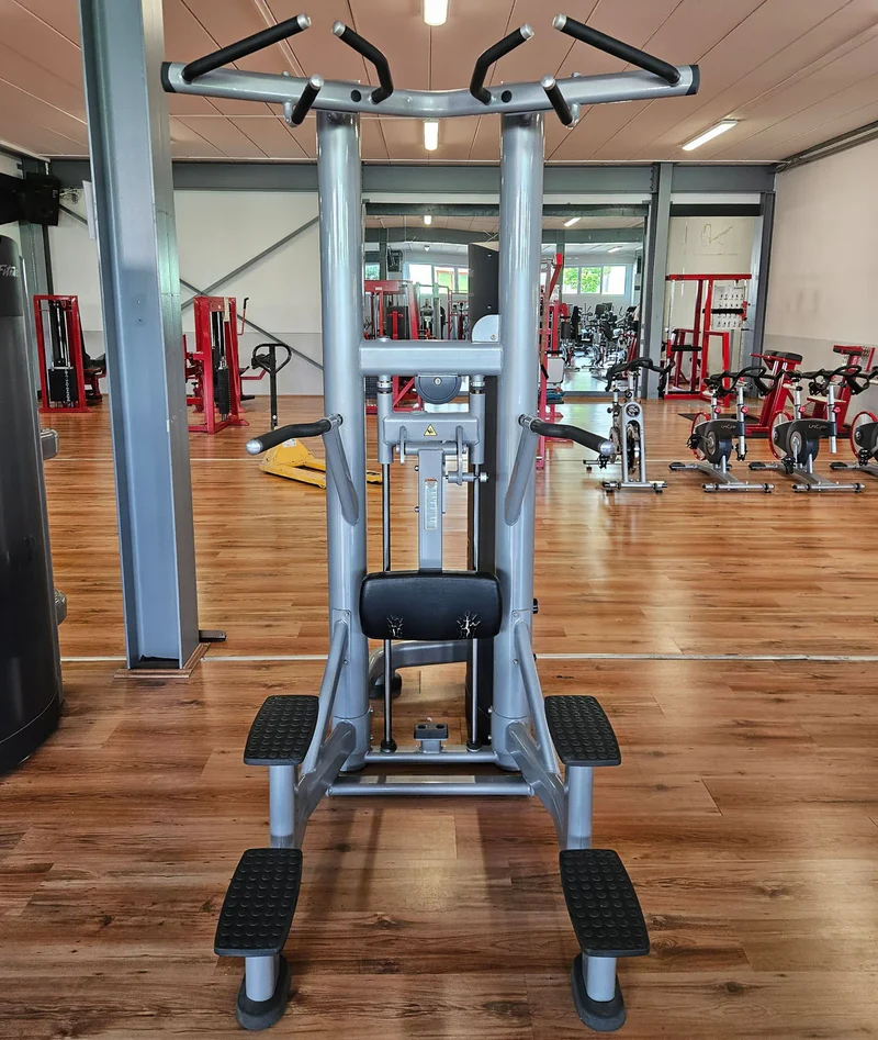 Life Fitness Set 19 Kraftgeräte, Signature und Pro2 Serie, Rahmen Silber, Polster Schwarz, gebraucht - überholter Zustand
