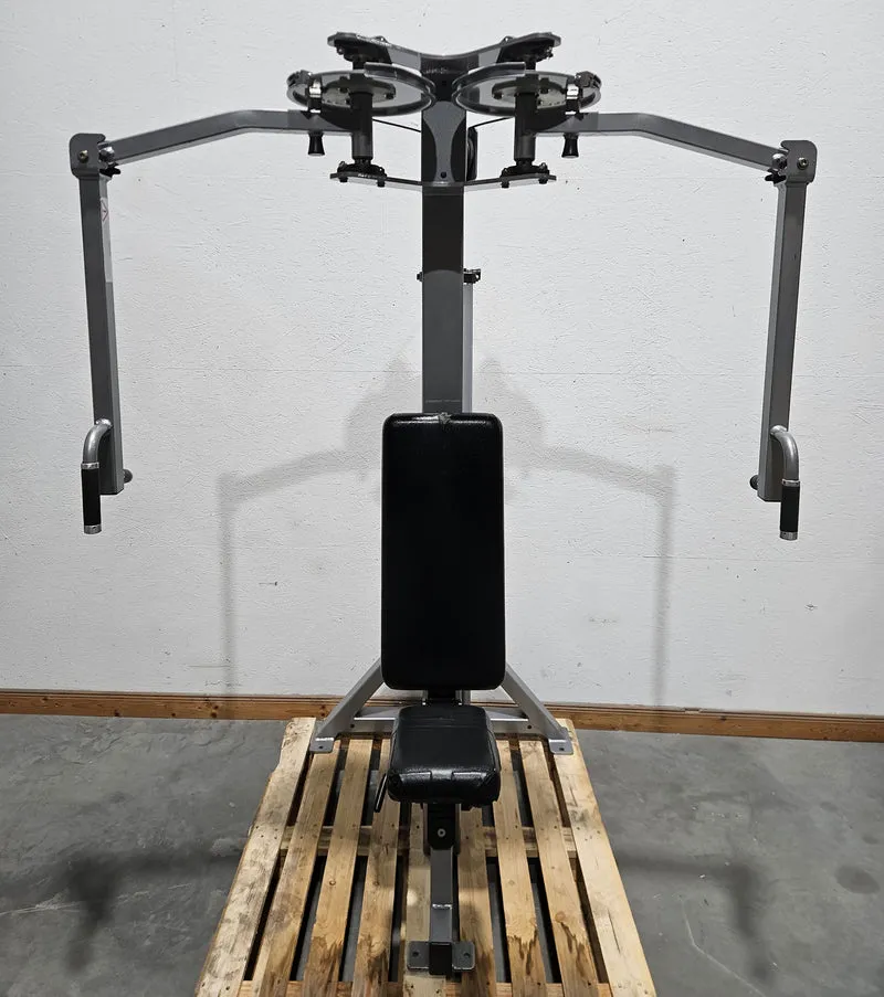 Life Fitness Set 19 Kraftgeräte, Signature und Pro2 Serie, Rahmen Silber, Polster Schwarz, gebraucht - überholter Zustand