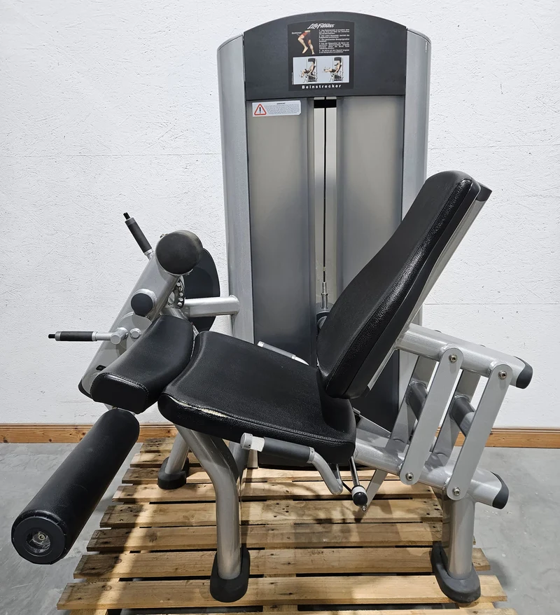 Life Fitness Set 19 Kraftgeräte, Signature und Pro2 Serie, Rahmen Silber, Polster Schwarz, gebraucht - überholter Zustand