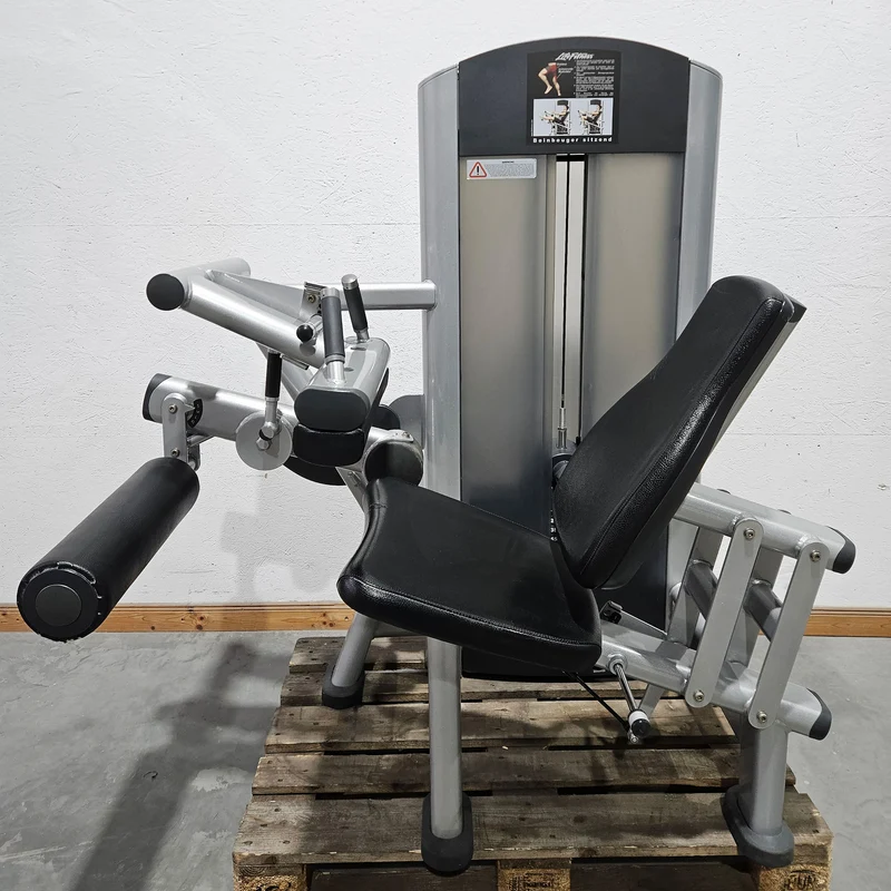 Life Fitness Set 19 Kraftgeräte, Signature und Pro2 Serie, Rahmen Silber, Polster Schwarz, gebraucht - überholter Zustand