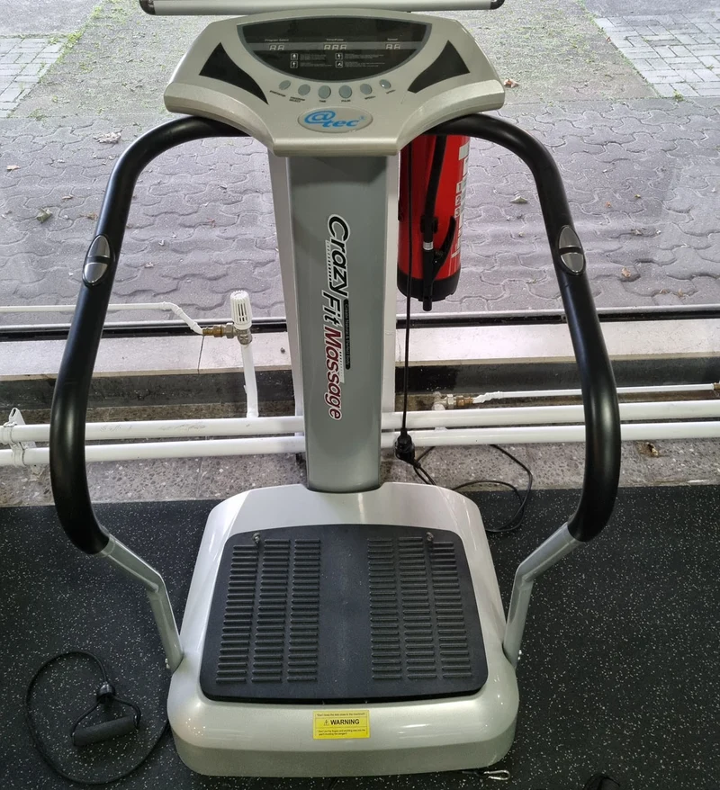 @Tec Vibrationsplatte Crazy-Fit-Massage - Vibrationstrainer, Heimbedarf, gebraucht