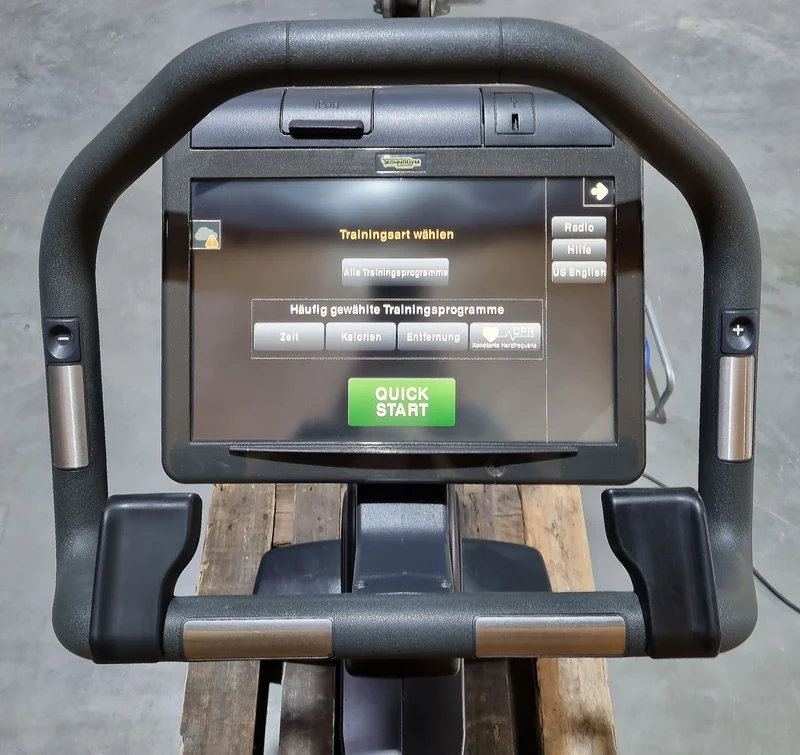 TechnoGym Ergometer Excite Line New Bike 700, VisioWeb Touch Display, gebraucht - überholter Zustand