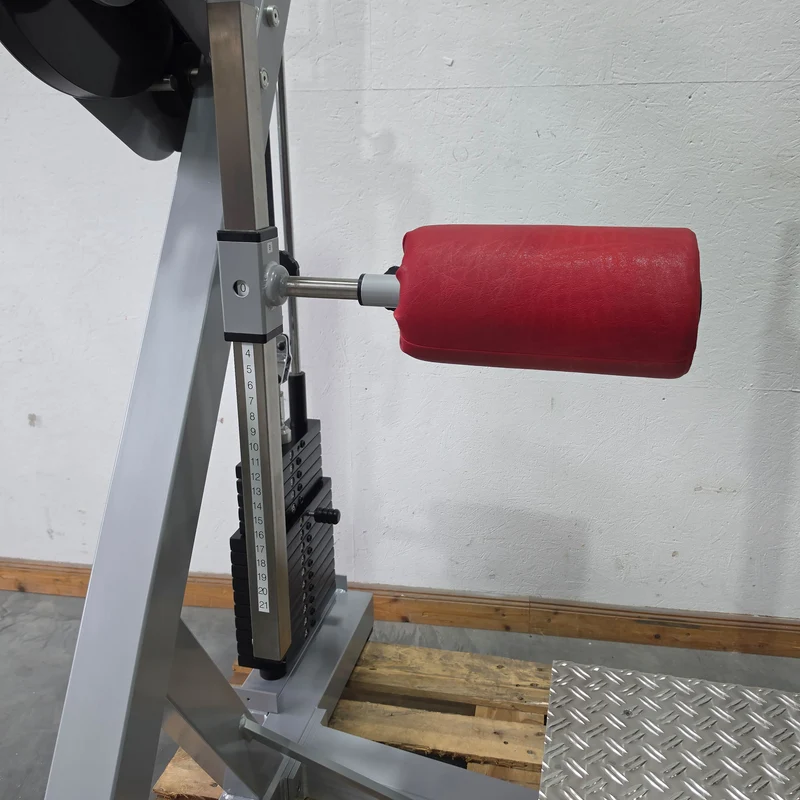 SVG Multi Hip, Kickmaschine, Hüftpendel, MPG, Rahmenfarbe Silber, Polster Rot, MPG, gebraucht - überholter Zustand
