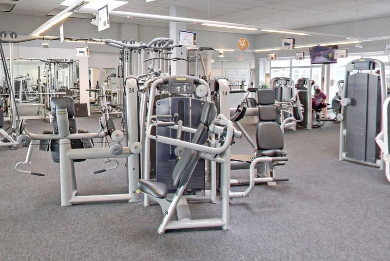 TechnoGym 15 Kraftgeräte im Set, Selection Line, Neue Version mit Plastikverkleidungen, gebraucht - überholter Zustand