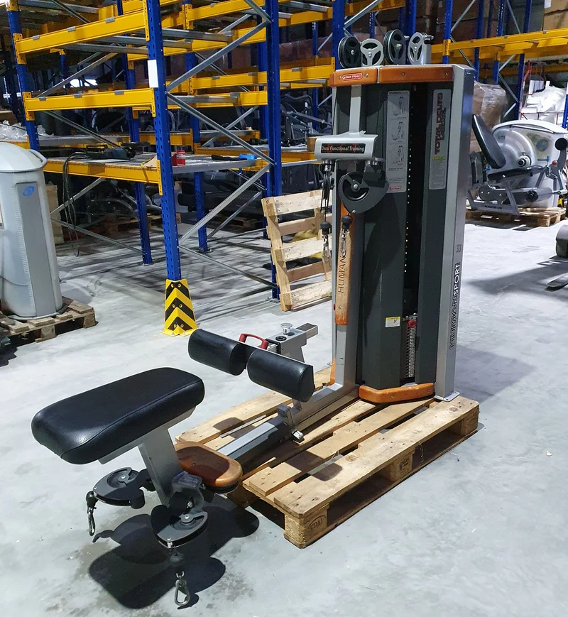 Star Trac Human Sport - Arm-. Rücken- und Schultertraining, Total Delts and Rear-Row - 2 in 1 Dual Functional Kombimaschine, gebraucht - überholter Zustand