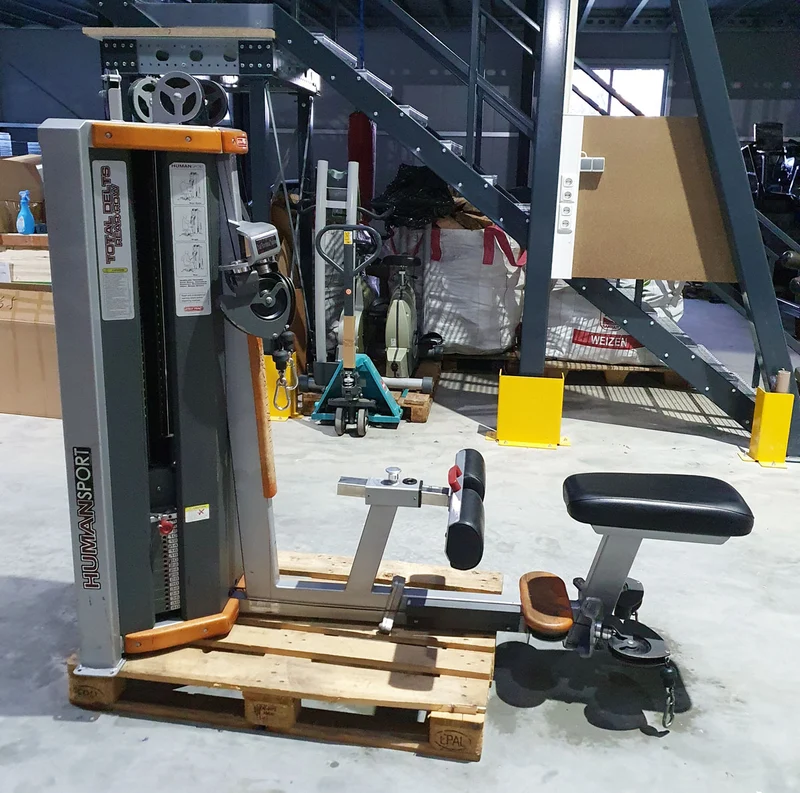 Star Trac Human Sport - Arm-. Rücken- und Schultertraining, Total Delts and Rear-Row - 2 in 1 Dual Functional Kombimaschine, gebraucht - überholter Zustand