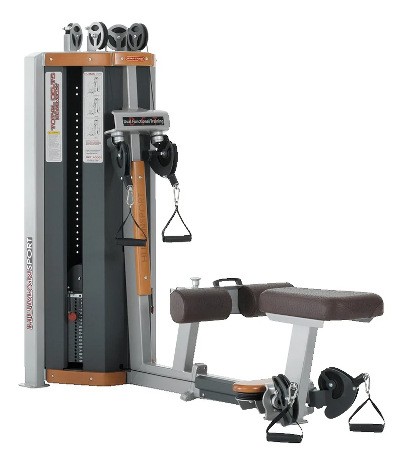 Star Trac Human Sport - Arm-. Rücken- und Schultertraining, Total Delts and Rear-Row - 2 in 1 Dual Functional Kombimaschine, gebraucht - überholter Zustand