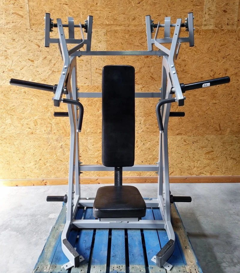 Plate loaded Set, 11 Kraftgeräte, Hammer Strength Nachbau, gebraucht - geprüfter Zustand