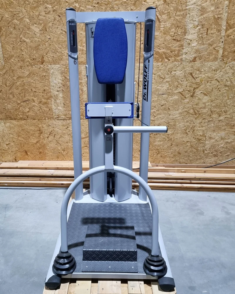 Dr. Wolff Lateral-Shifting 936, laterale Rumpfmuskulatur, Farbe Silber, gebraucht - überholter Zustand