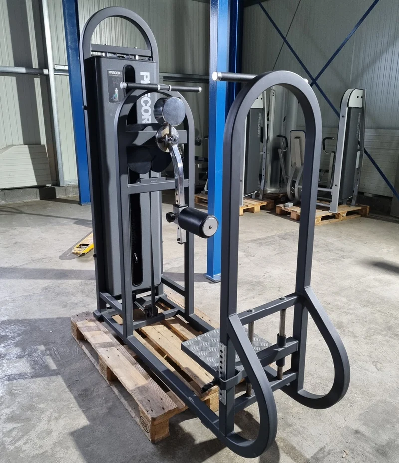 Precor Total Hip Kickmaschine, Hüftpendel, Multi Hip Maschine, Rahmenfarbe Schwarz, Polsterfarbe Schwarz, gebraucht - überholter Zustand