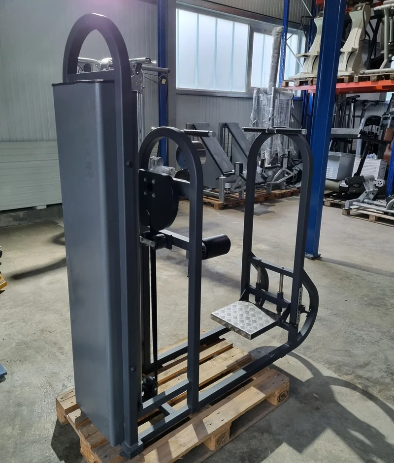 Precor Total Hip Kickmaschine, Hüftpendel, Multi Hip Maschine, Rahmenfarbe Schwarz, Polsterfarbe Schwarz, gebraucht - überholter Zustand