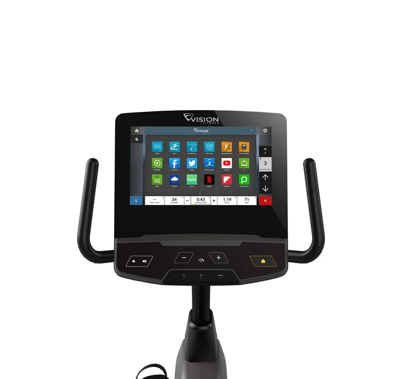 Vision R600E Liegefahrrad, Halbliege-Ergometer