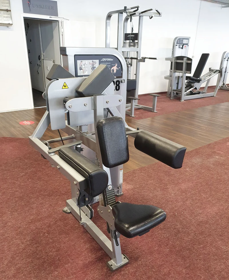 Life Fitness Pro2 und Hammer Strength - 15 Kraftgeräte im Set, Rahmen Silber, gebraucht - überholter Zustand