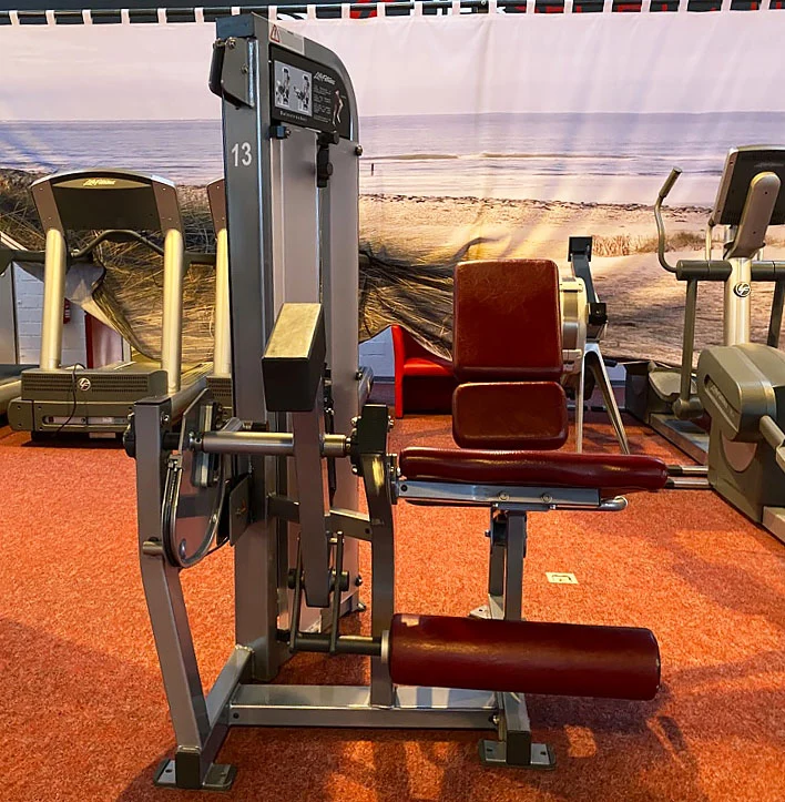 Life Fitness Pro2 und Hammer Strength - 15 Kraftgeräte im Set, Rahmen Silber, gebraucht - überholter Zustand