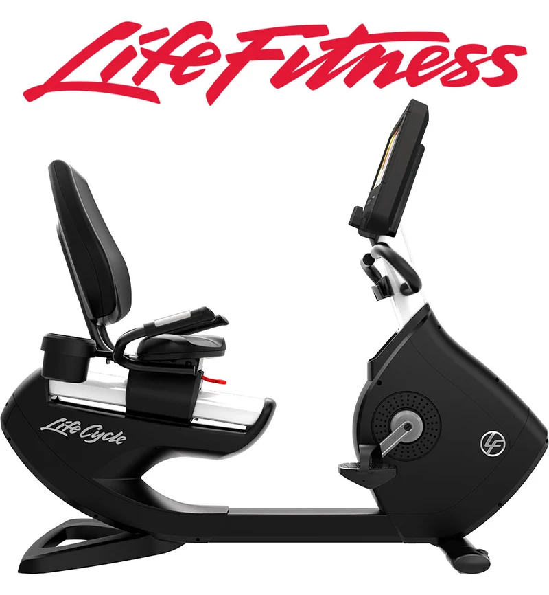 Life Fitness LiegeErgometer Lifecycle, Elevation Series, Recumbent, SE Konsole Touch, gebraucht - überholter Zustand