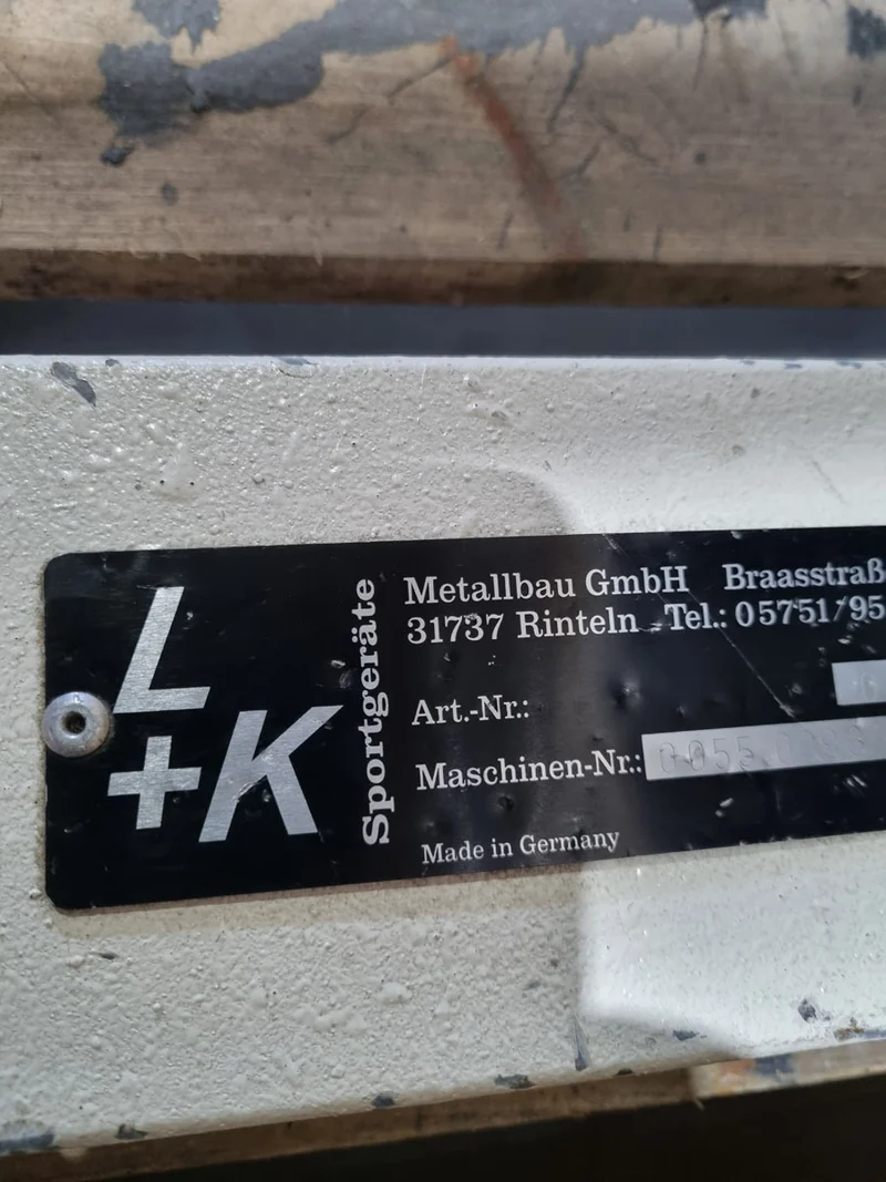 L+K Waden-Raiser , Classic Line, Wadenpresse, Wadenmaschine, Rahmenfarbe Weiß, gebrauchter mit Gebrauchsspuren, geprüfter Zustand