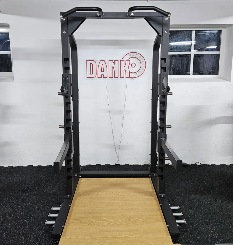 DankSport Half Rack / Cage - Power Rack - Schwarz - NEU