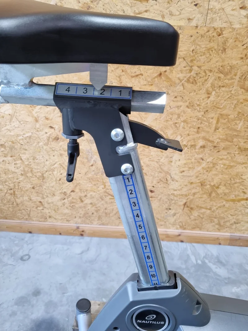 Nautilus Ergometer Upright Bike, LED Display, gebraucht - überholter Zustand