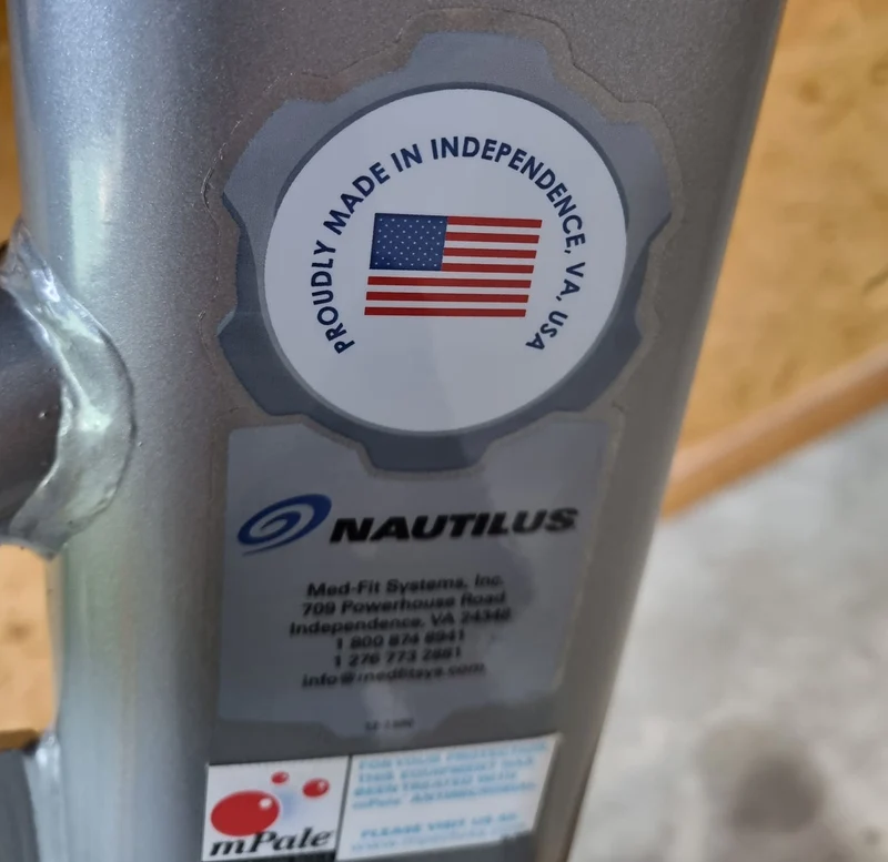 Nautilus Ergometer Upright Bike, LED Display, gebraucht - überholter Zustand
