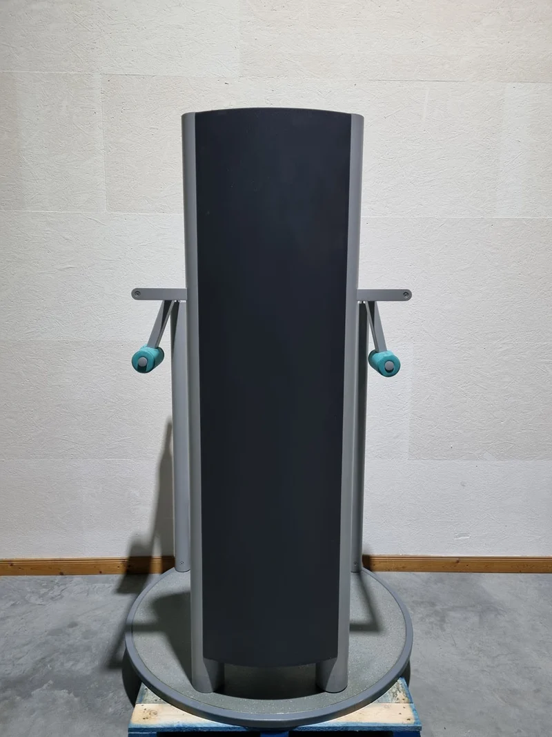 Frei Genius Hüftmaschine, Hüftpendel, Multi Hip, Kickmaschine, Total Hip auch für Ab-Adduktoren Training nutzbar, Rahmenfarbe Silber - gebraucht - überholter Zustand