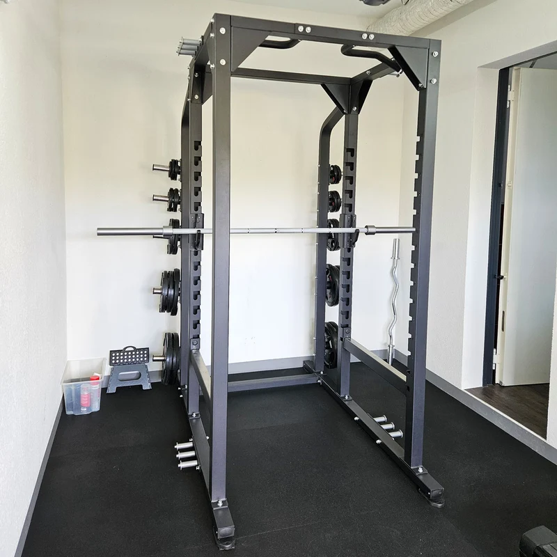 DankSport Power Rack / Full Power Cage - Schwarz - NEU