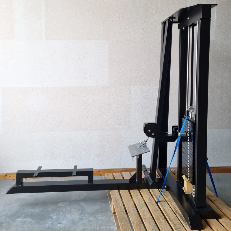 Ruderzug Turm ähnlich Gym80, Rudern am Kabel, Row, Ruderstation ähnlich Sygnum 4016, Rahmenfarbe Schwarz, Ausstellungsstück