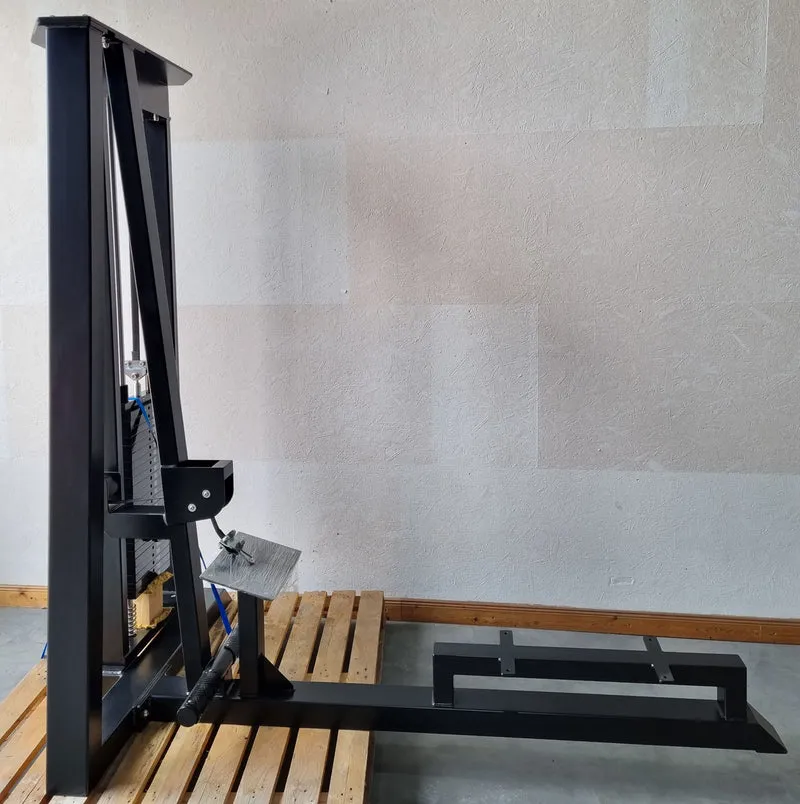 Ruderzug Turm ähnlich Gym80, Rudern am Kabel, Row, Ruderstation ähnlich Sygnum 4016, Rahmenfarbe Schwarz, Ausstellungsstück