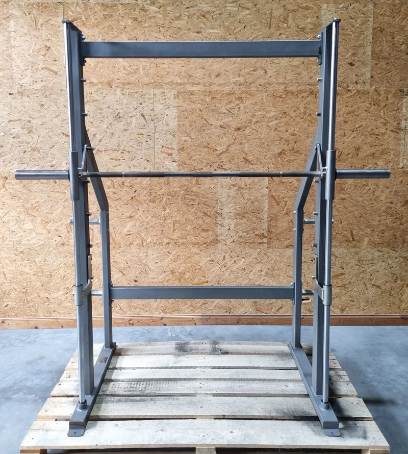 Gymleco Smith Machine 280 - Multipresse gerade geführt, Plate loaded Scheibenaufnahme, gebraucht - geprüfter Zustand