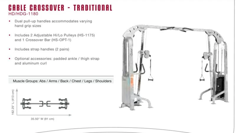 Hoist Multi Kraftstations Turm - Multistation mit Kabelzug, Kraftstation mit Gewichtsblöcken, gebraucht - überholter Zustand
