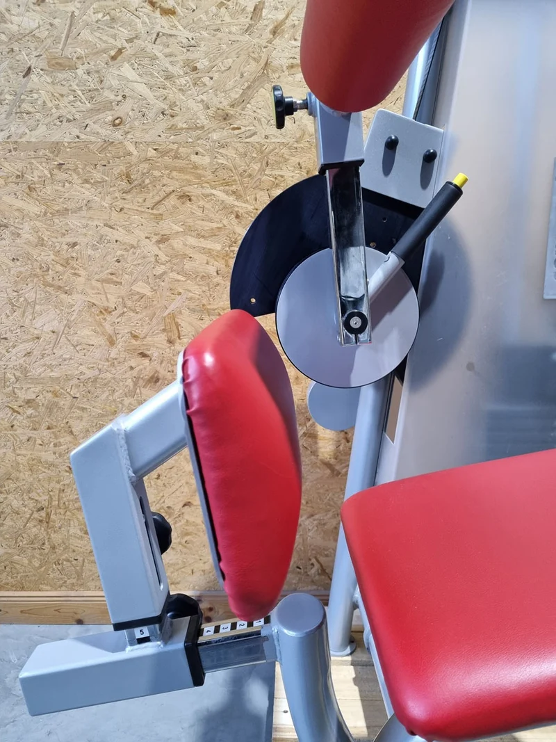 Proxomed Rückenstrecker-beuger Kombi Compass 530, Hyperextension und Bauchmaschine 2 in 1 Kombigerät, MPG, Reha, Rahmenfarbe Silber, gebraucht - überholter Zustand