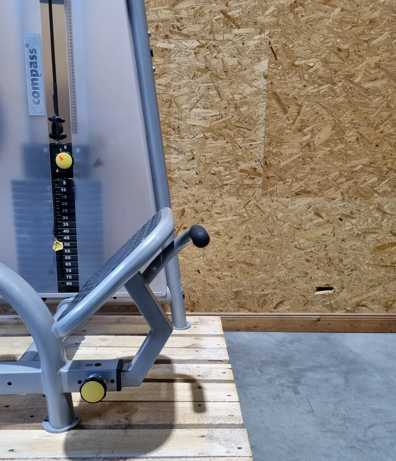 Proxomed Rückenstrecker-beuger Kombi Compass 530, Hyperextension und Bauchmaschine 2 in 1 Kombigerät, MPG, Reha, Rahmenfarbe Silber, gebraucht - überholter Zustand