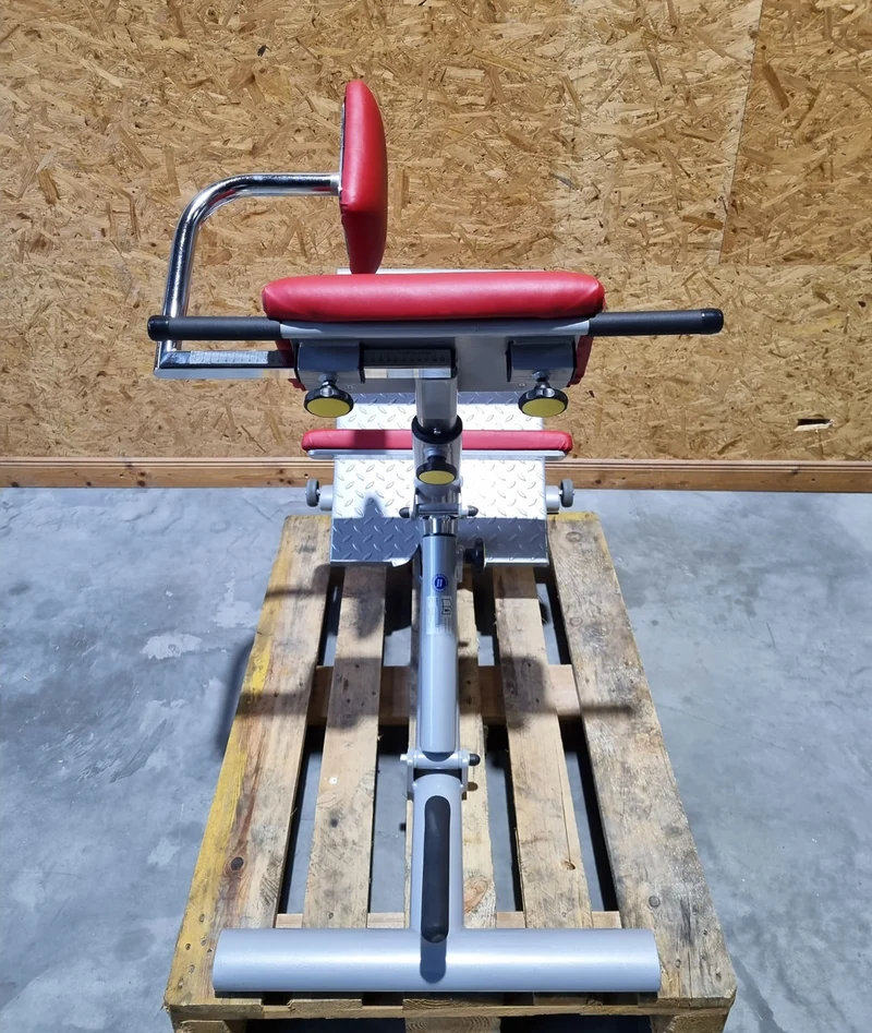 Proxomed Rückentrainer Kombi, Compass 530, Rückenstreckerbank 45° Hyperextension, Lateral Trainer, MPG, Reha, Rahmenfarbe Silber, gebraucht - überholter Zustand