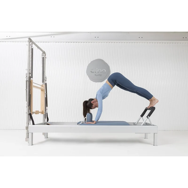 Elina Pilates Classic Aluminium 86" Reformer mit Half Cadillac