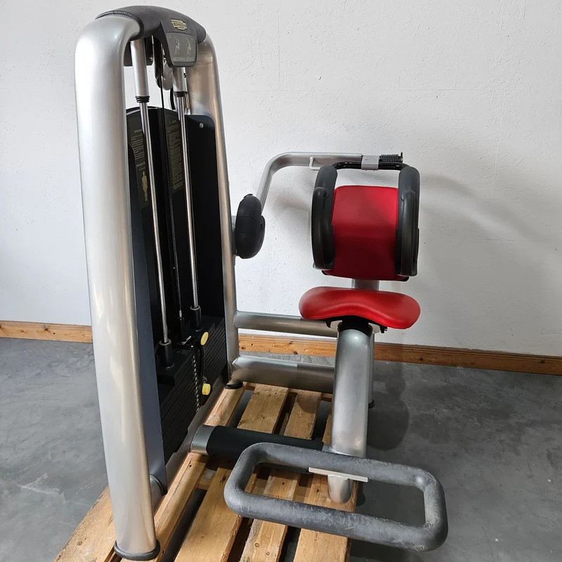 TechnoGym 18 Kraftgeräte im Set, Selection Line, Strength Machines with Stack Weight, Polster Rot, gebraucht - überholter Zustand