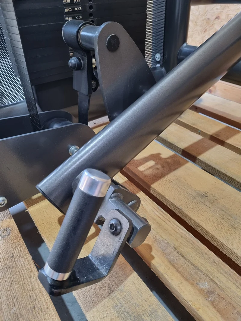 Gym80 Sygnum Dual 4401 FTM Deadlift Maschine, Kreuzheben Maschine mit 2x 105kg Gewichtsblöcken Stack Weight, gebrauchter - überholter Zustand