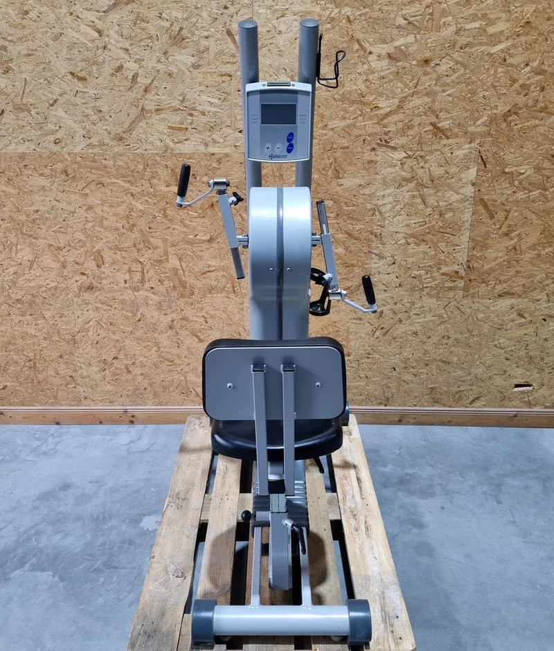 Ergo-Fit 3000 mit Rückenlehne, Oberkörpertrainer, Oberkörperergometer, Handergometer, Cardiotraining für Arme und Schulter, gebraucht - überholter Zustand