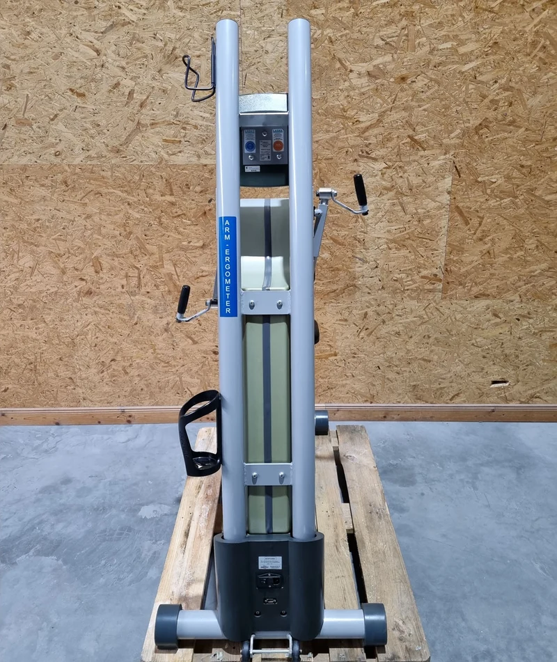 Ergo-Fit 3000 mit Rückenlehne, Oberkörpertrainer, Oberkörperergometer, Handergometer, Cardiotraining für Arme und Schulter, gebraucht - überholter Zustand